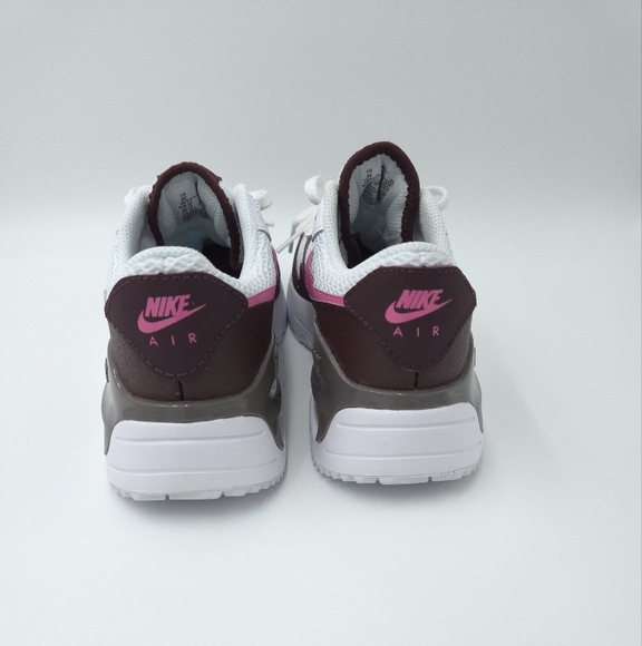 AIR MAX SYSTM (GS) White/Burgandy/Pink  Kids Shoes   DQ0284 116 - Picture 6 of 9